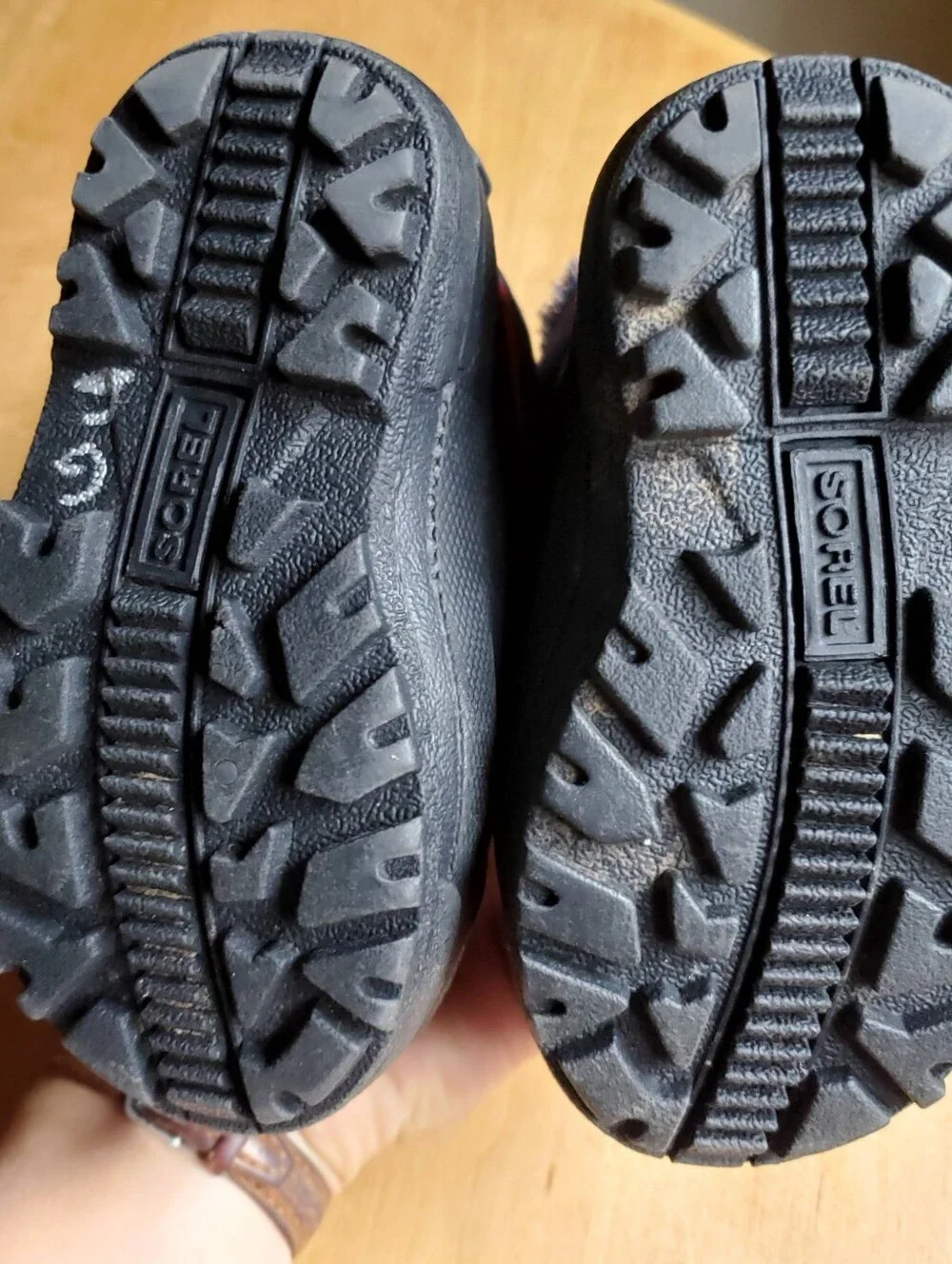 Sorel Commander Kids Toddler Size 7 Waterproof Boots